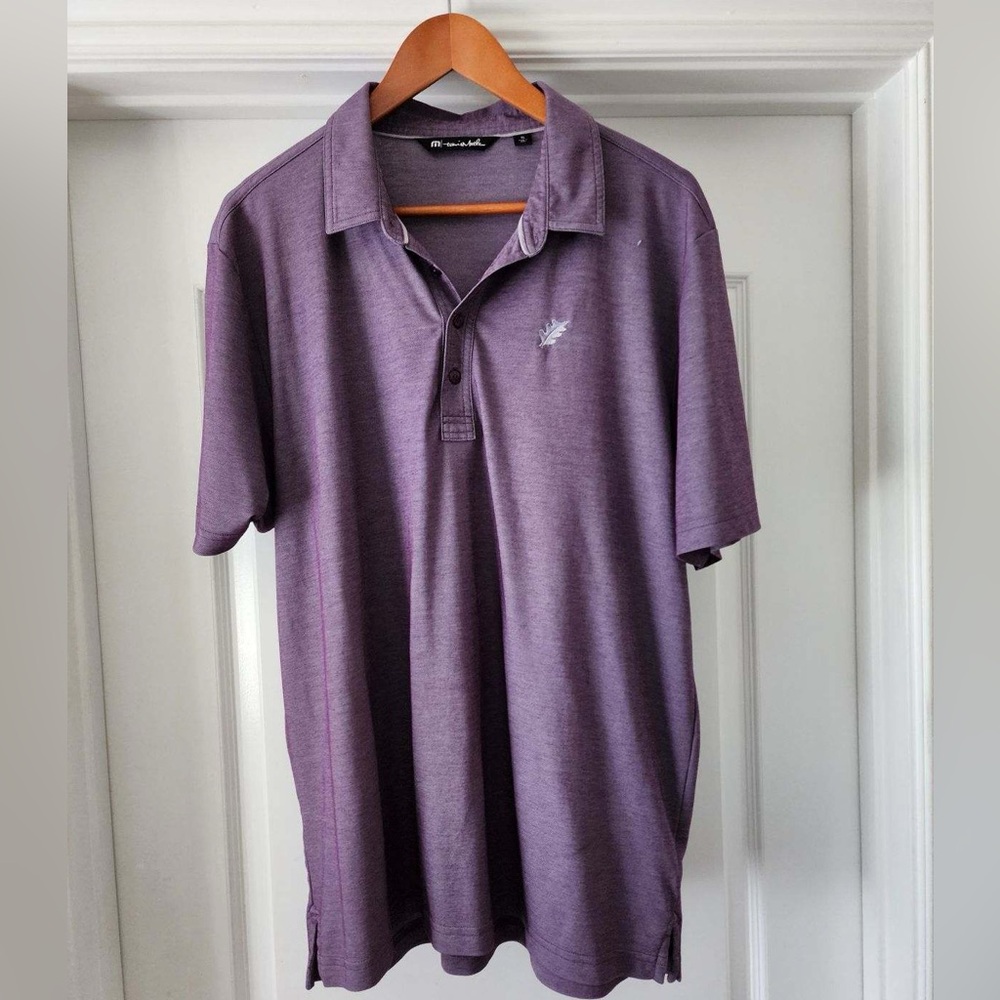 Travis Matthew XL Polo Shirt Purple